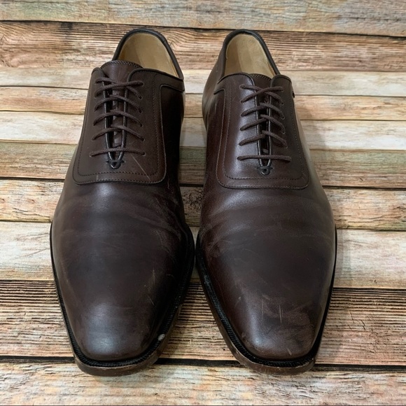 Gucci Plain Toe Oxford Shoes main image 5